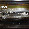 how to clean your toaster oven